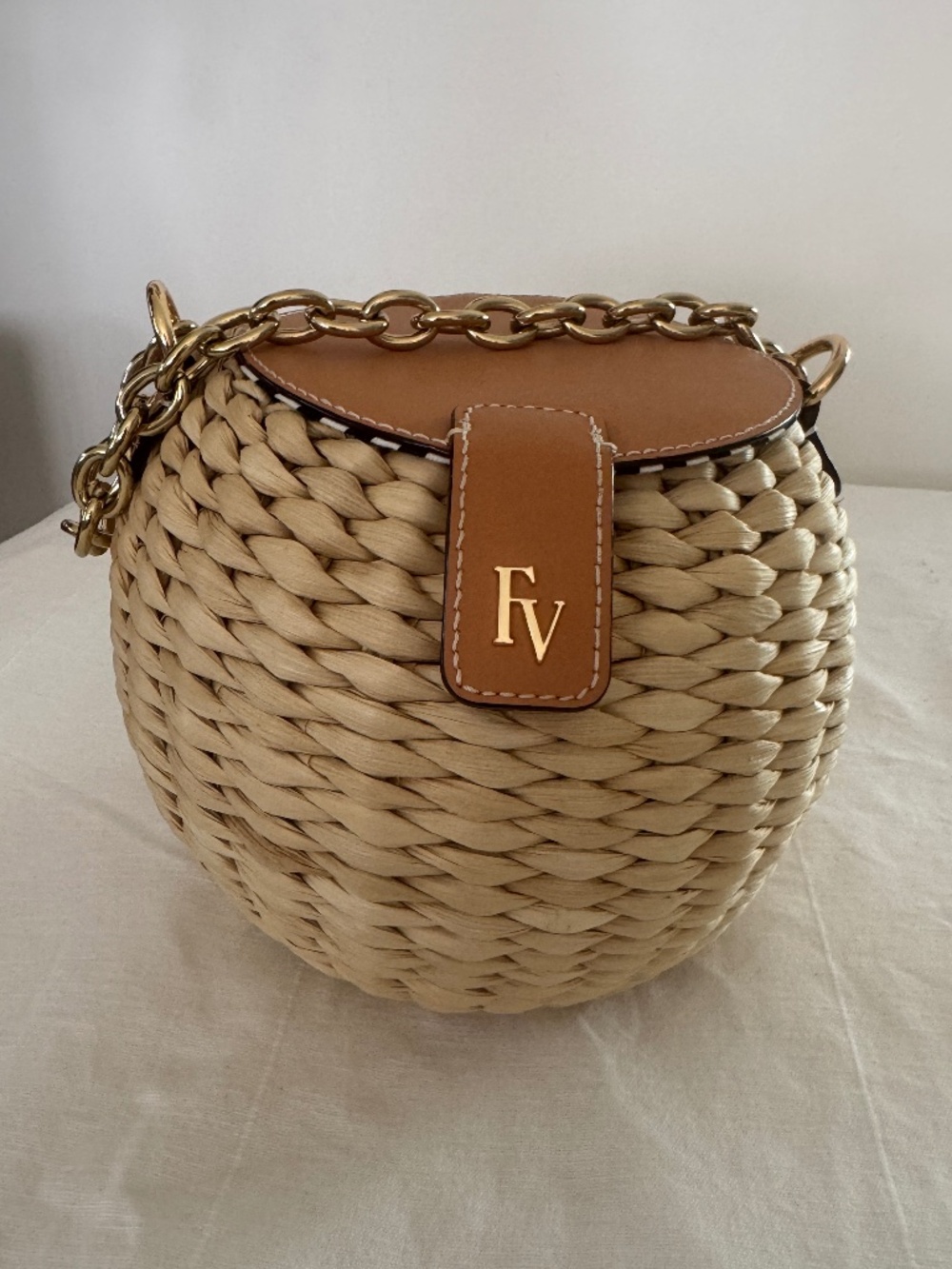 Frances Valentine Highly Collectible Honeypot Basket Bag NWOT